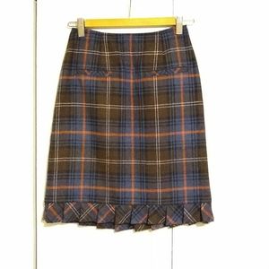 Cabi Tweed Wool Blend Mini Skirt - 0